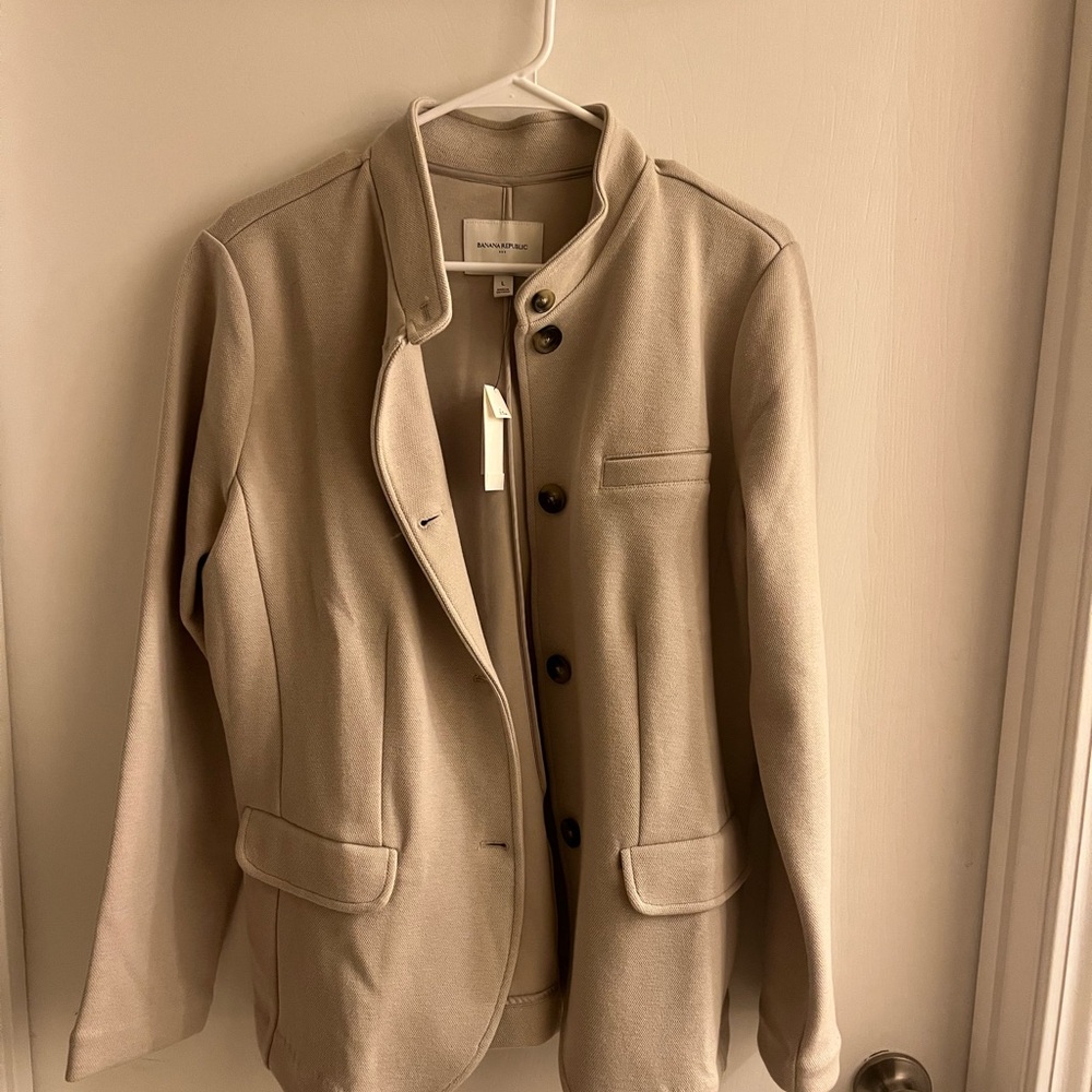 NWT Banana Republic Cream Jacket